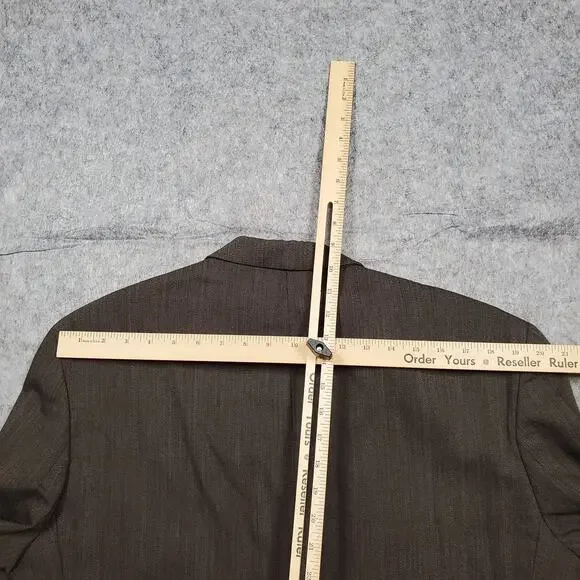 Vintage RRL Ralph Lauren Blazer Mens 44 Tall Wool Brown 3 Button Sport Coat